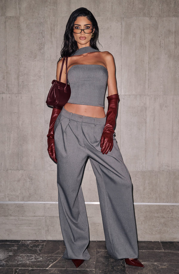 Pantalon Clémence - Gris Chiné