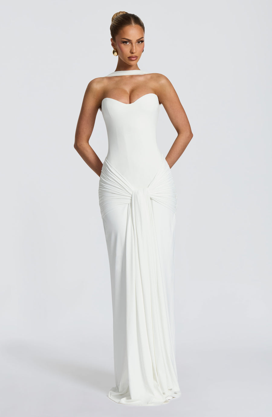 Robe Maxi Julia - Ivoire