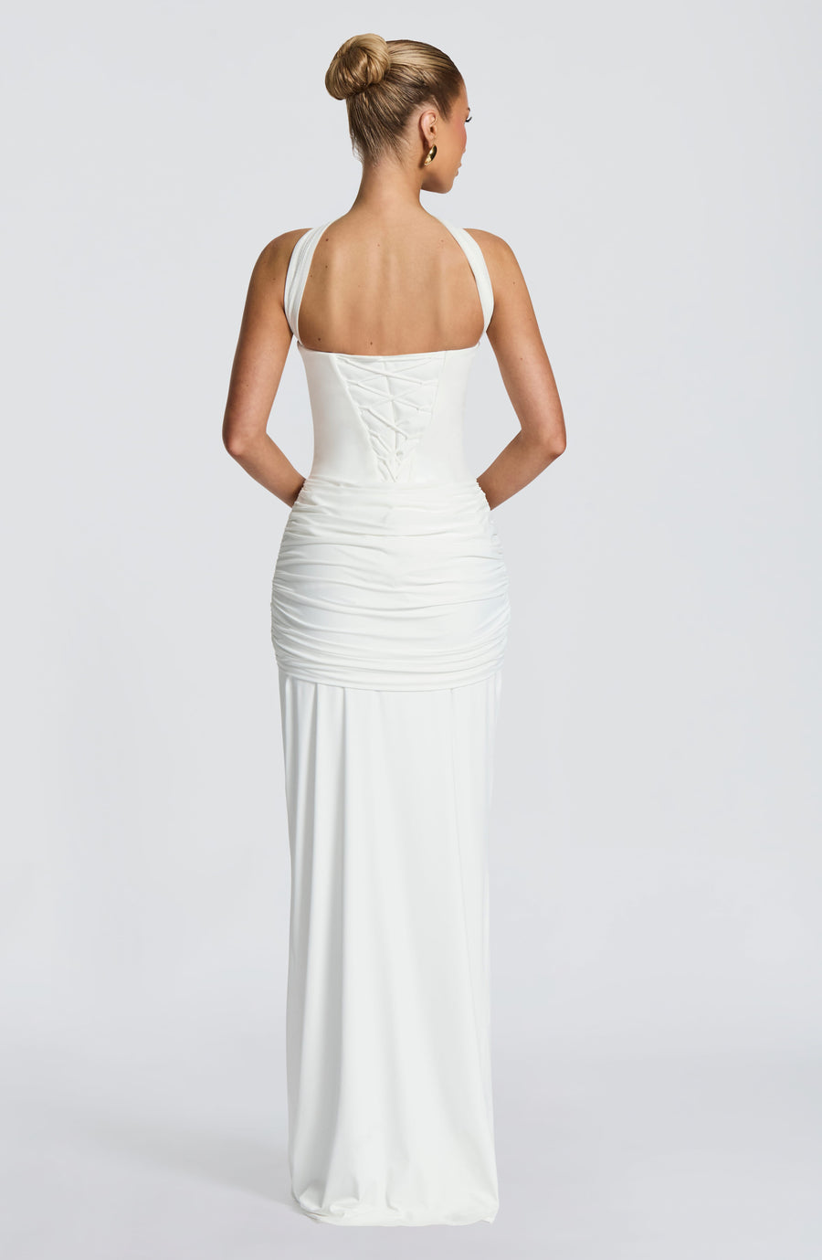 Robe Maxi Julia - Ivoire