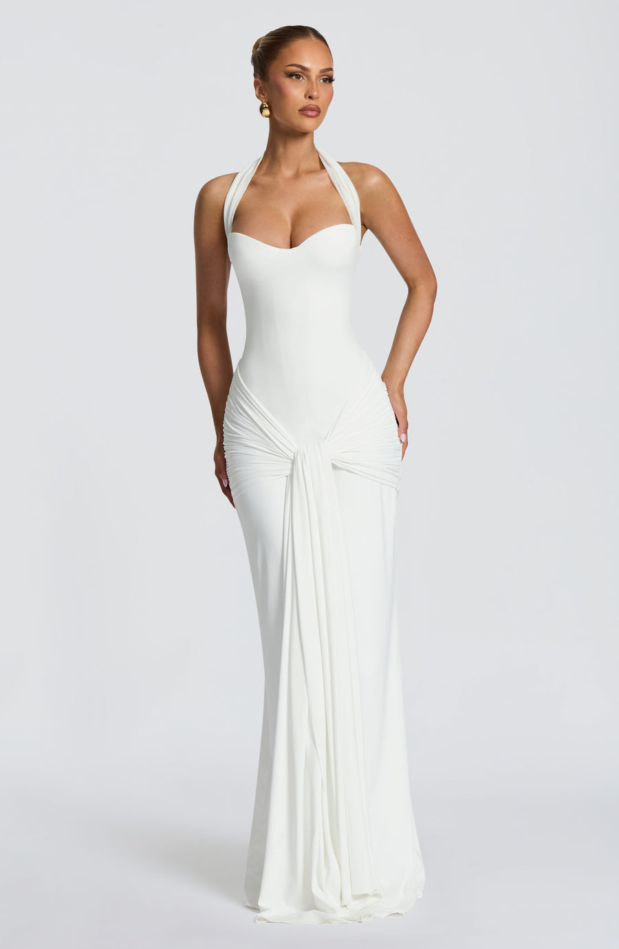 Robe Maxi Julia - Ivoire