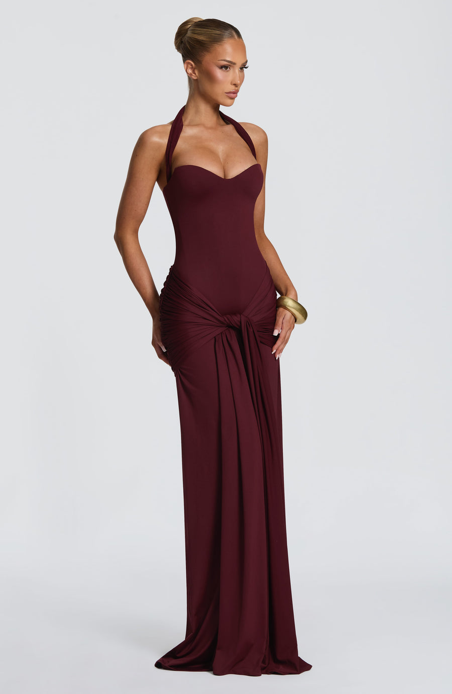Robe Maxi Julia - Cerise