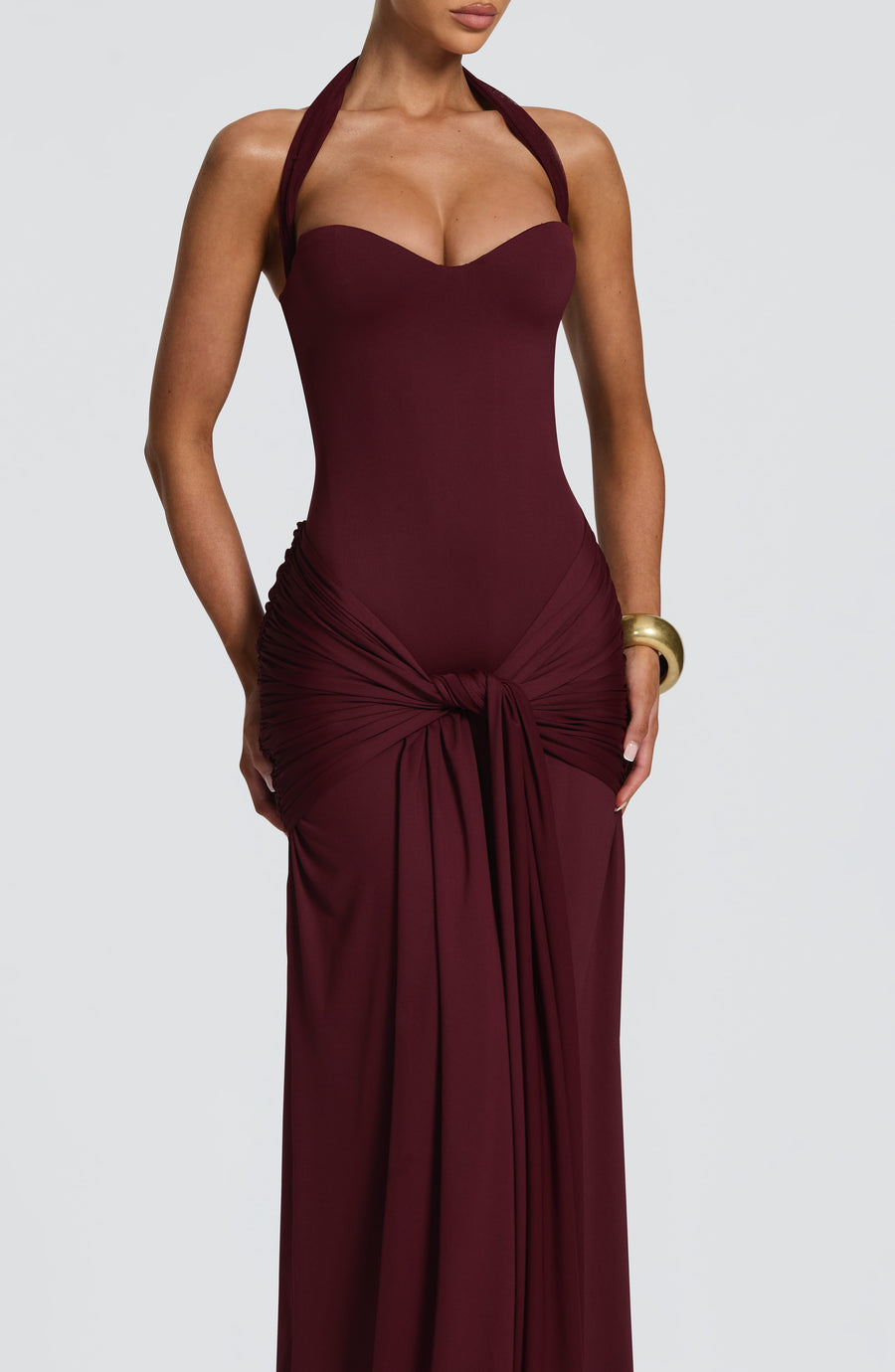 Robe Maxi Julia - Cerise