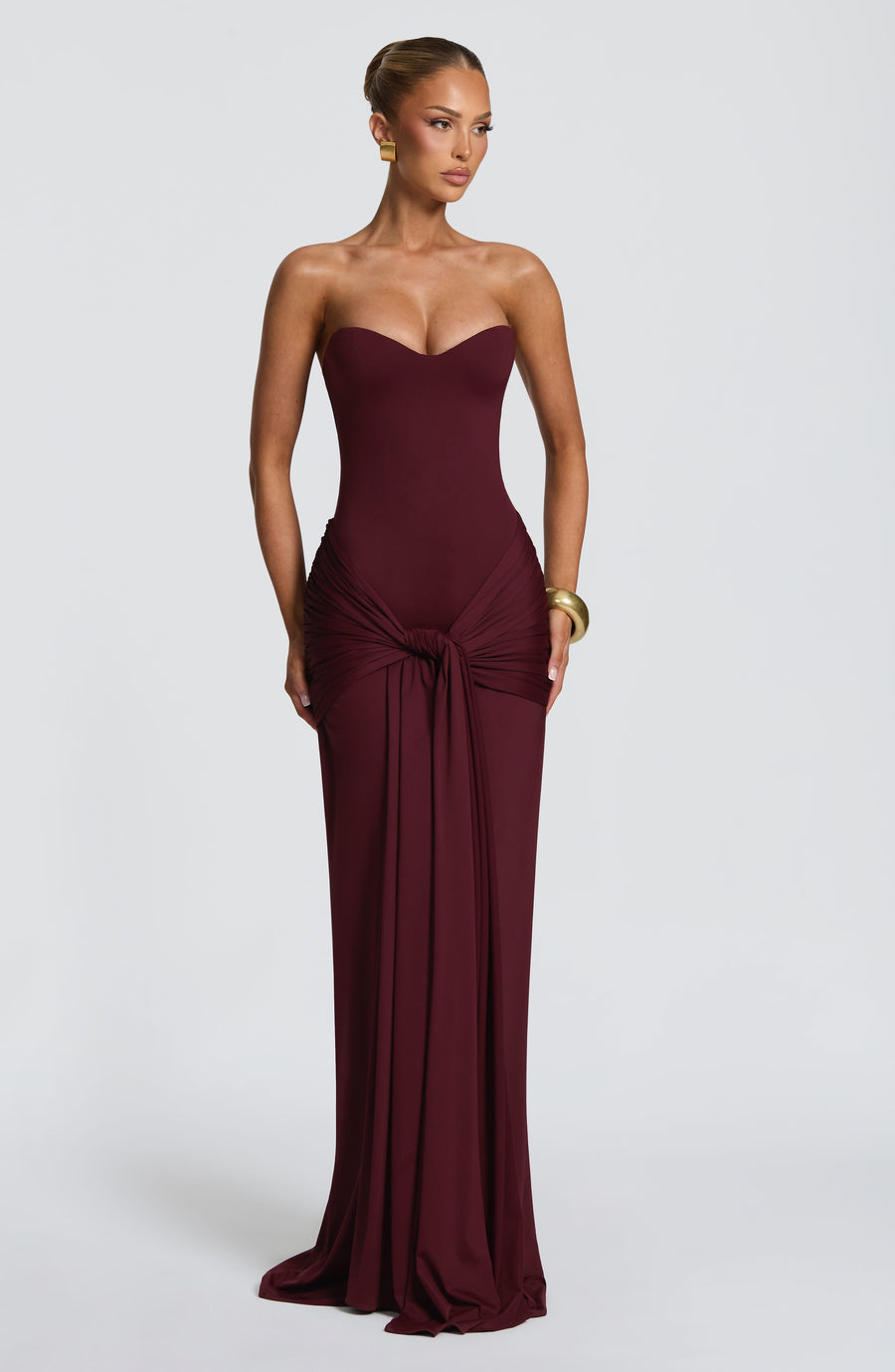 Robe Maxi Julia - Cerise