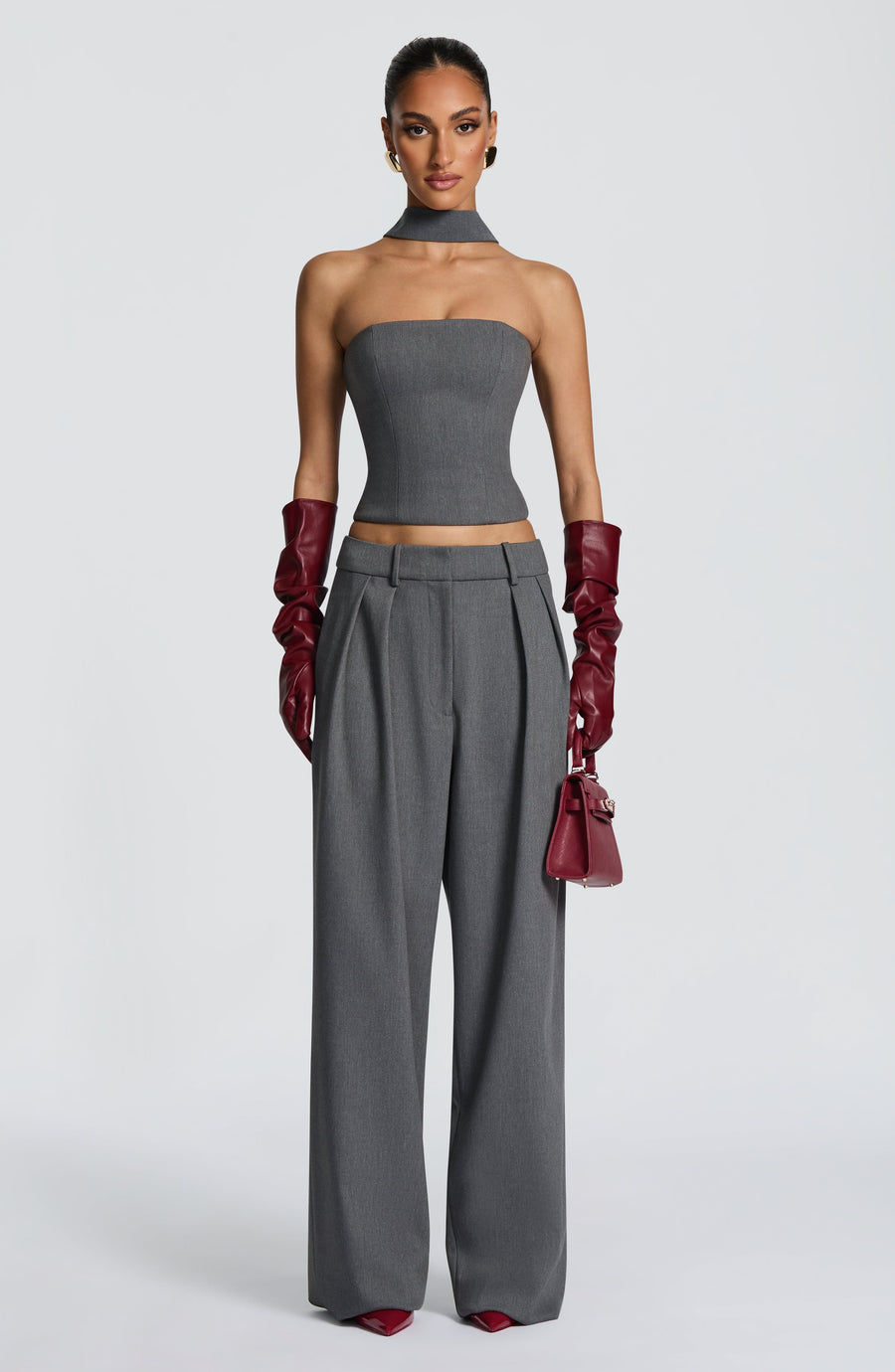 Pantalon Clémence - Gris Chiné