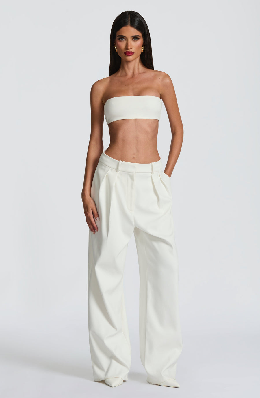 Pantalon Clémence - Ivoire