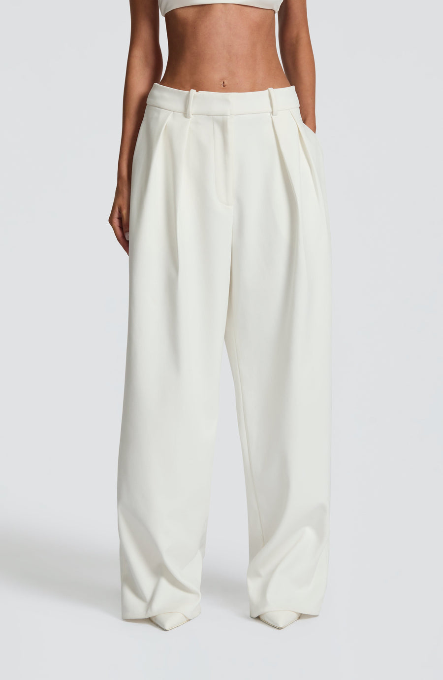 Pantalon Clémence - Ivoire
