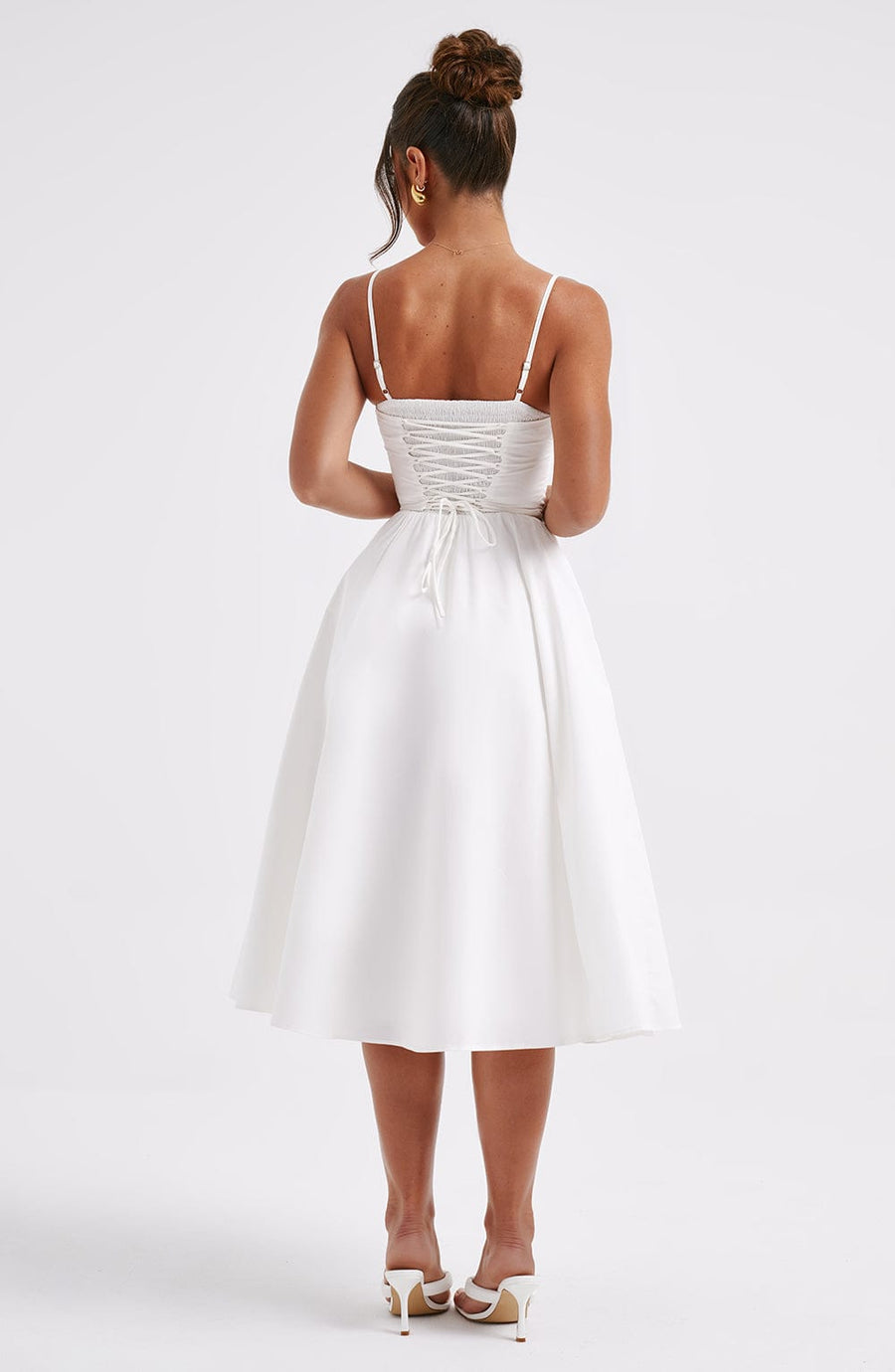 Robe Midi Marielle - Ivoire