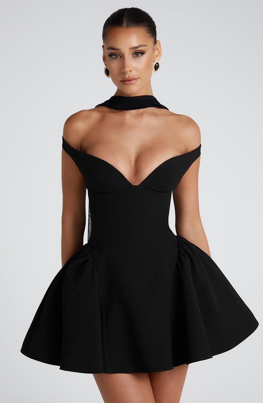 Robe Mini Marlène - Noir