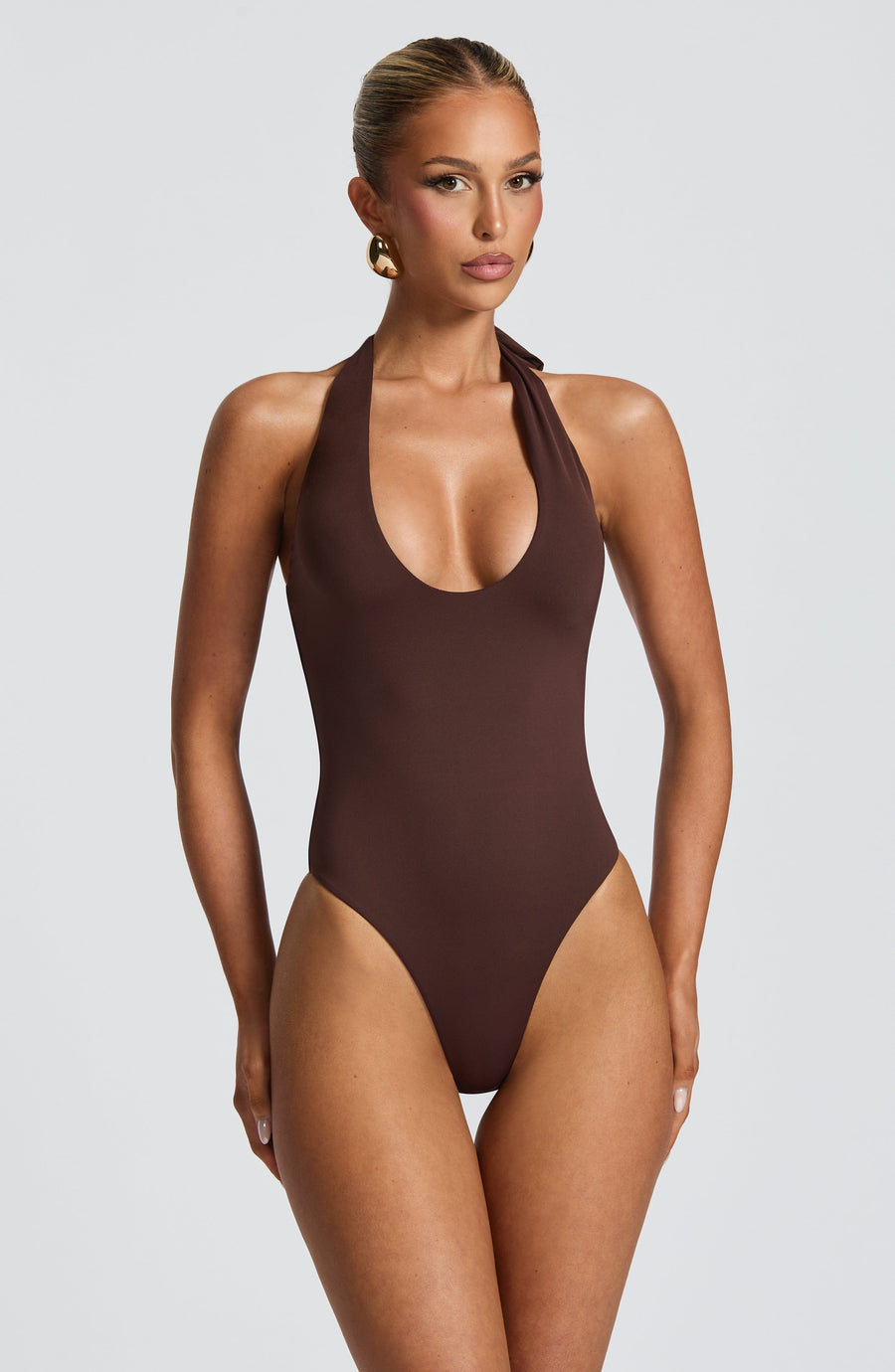 Body Odélia - Brun Prune
