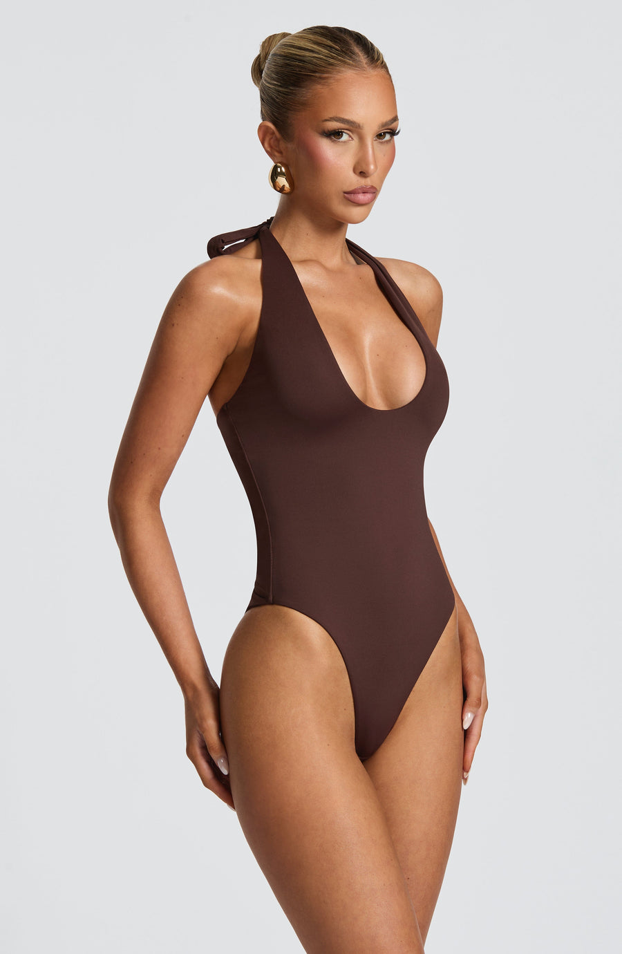 Body Odélia - Brun Prune