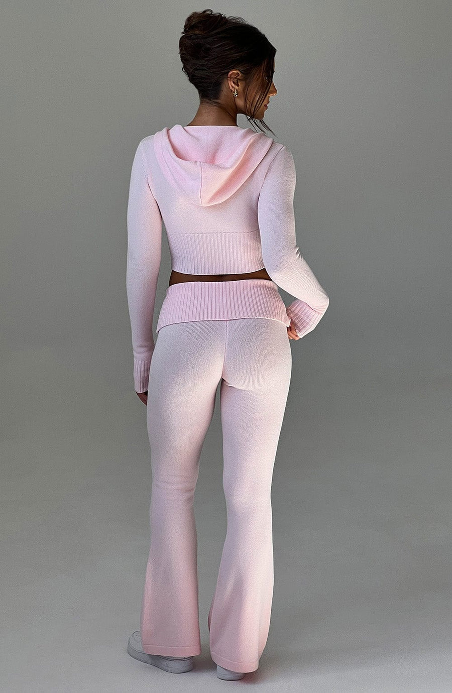 Pantalon en Maille Paloma - Rose