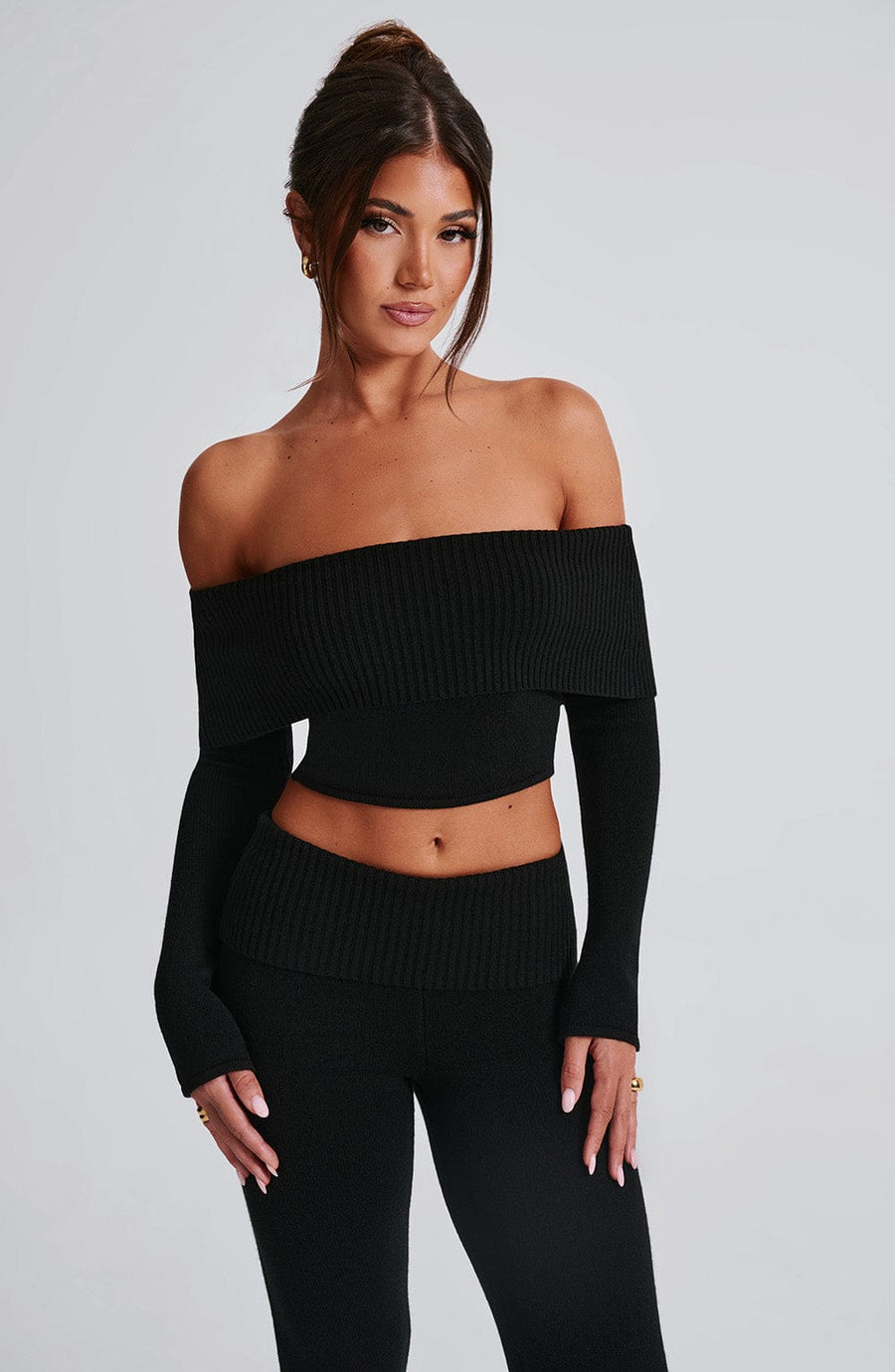 Haut en Maille Paloma - Noir