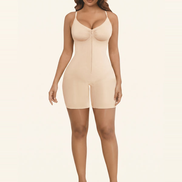 Body Reductor con Cremallera — Faja Moldeadora Sin Costuras